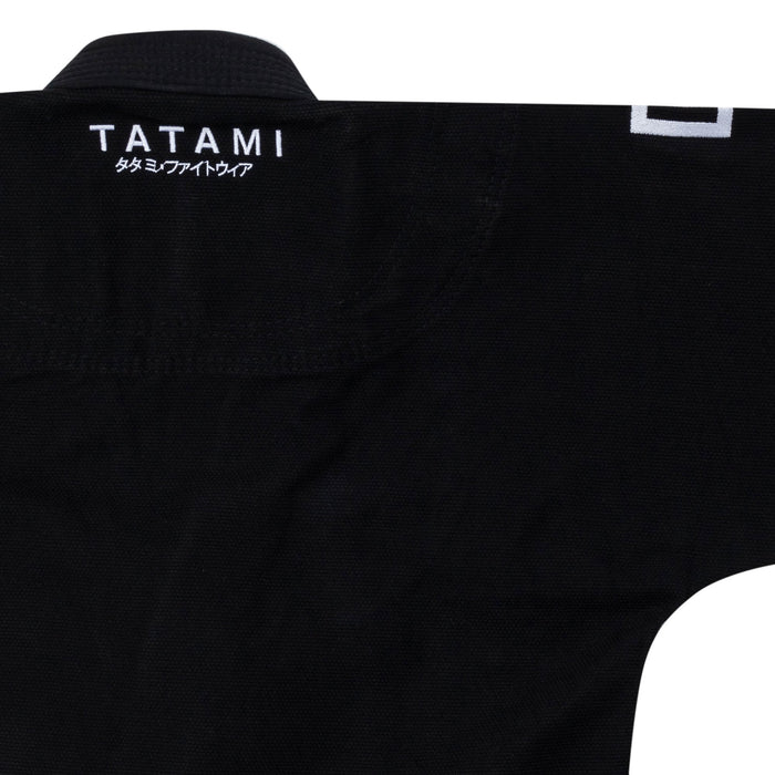 Tatami Katakana Jiu Jitsu Gi Black