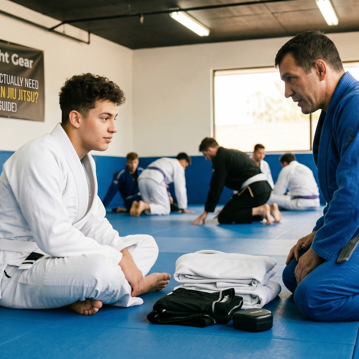 What Gear Do You Actually Need to Start Brazilian Jiu-Jitsu? (Beginner’s Guide)
