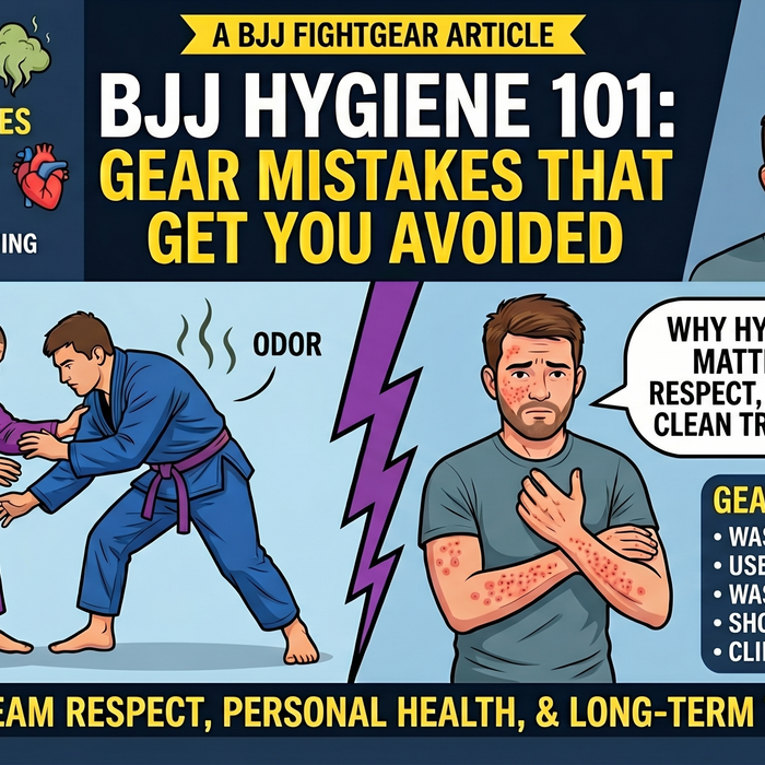 BJJ Hygiene 101: Gear Mistakes That Get You Avoided
