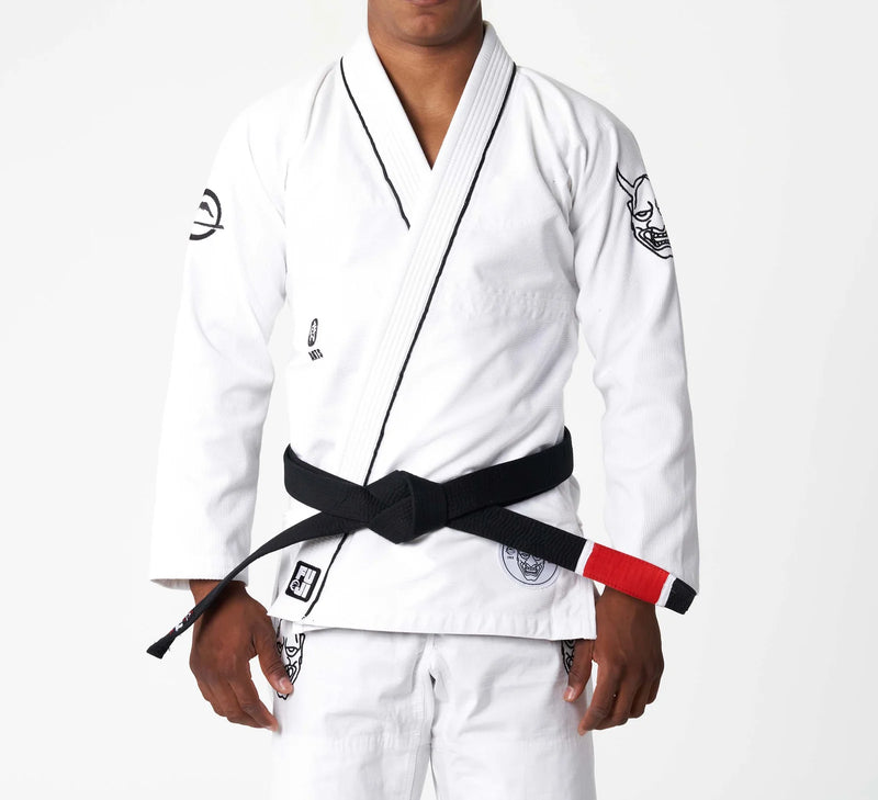 FUJI Suparaito BJJ Gi Dark Arts Edition White
