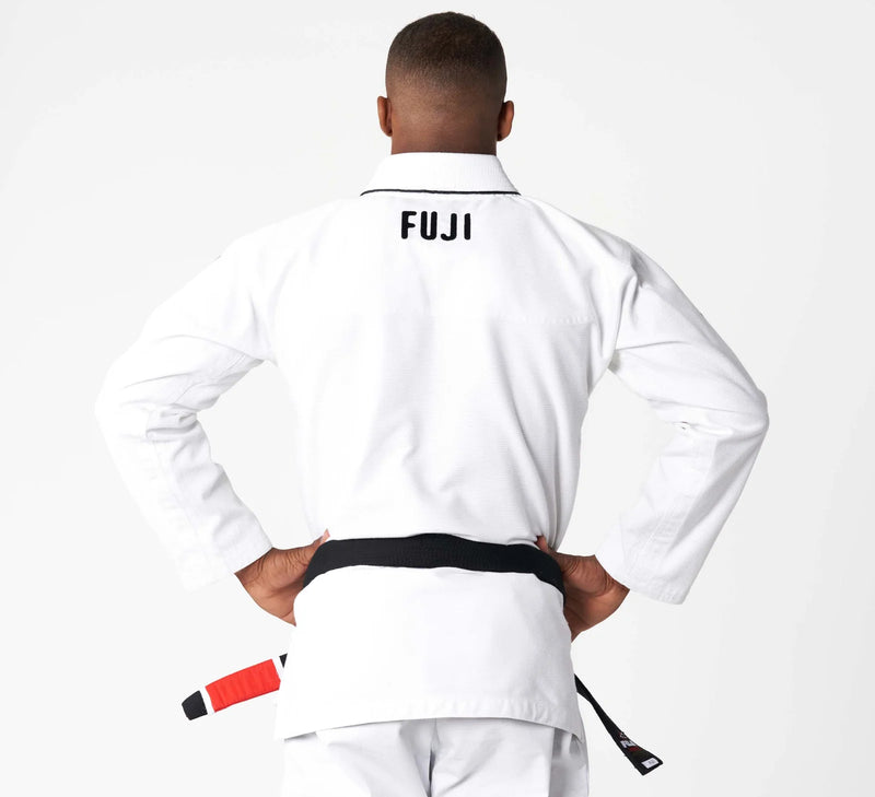 FUJI Suparaito BJJ Gi Dark Arts Edition White