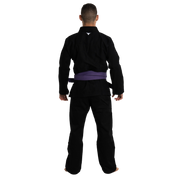 Basic BJJ Gi black model view 3