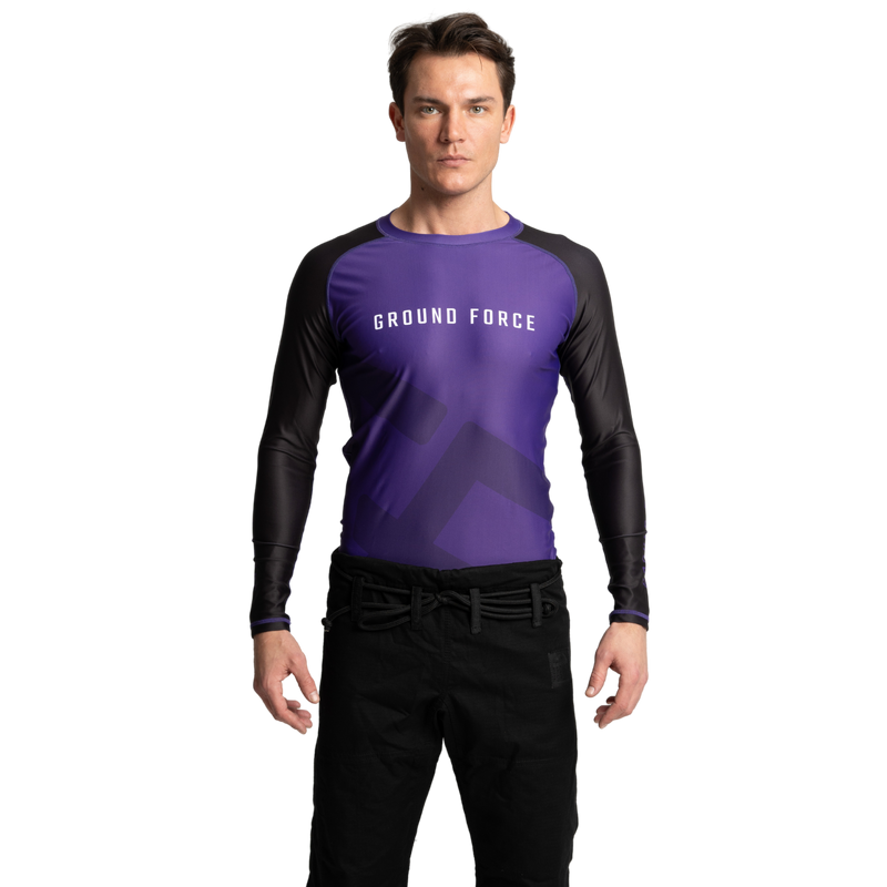 Ground Force Rank Rashguard V2 - Long Sleeve