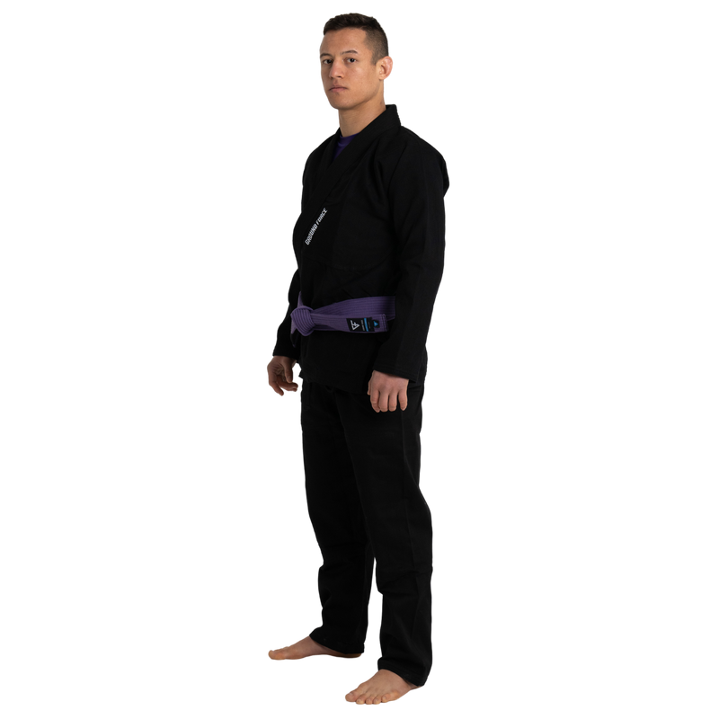 Basic BJJ Gi black - model view 4