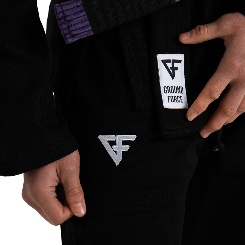 Basic BJJ Gi black - model view 5