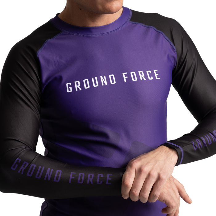 Ground Force Rank Rashguard V2 - Long Sleeve