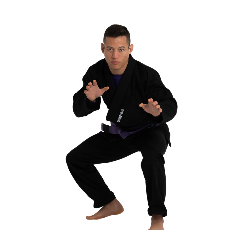 Basic BJJ Gi black - model view 6