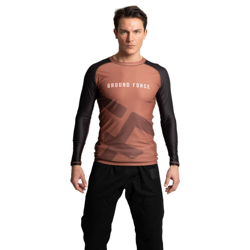 Ground Force Rank Rashguard V2 - Long Sleeve
