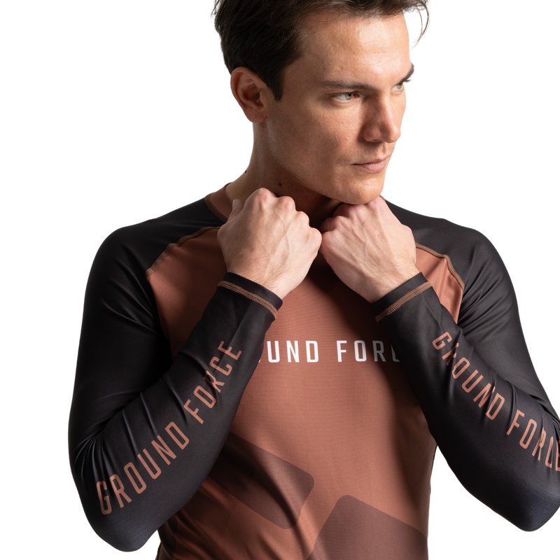 Ground Force Rank Rashguard V2 - Long Sleeve