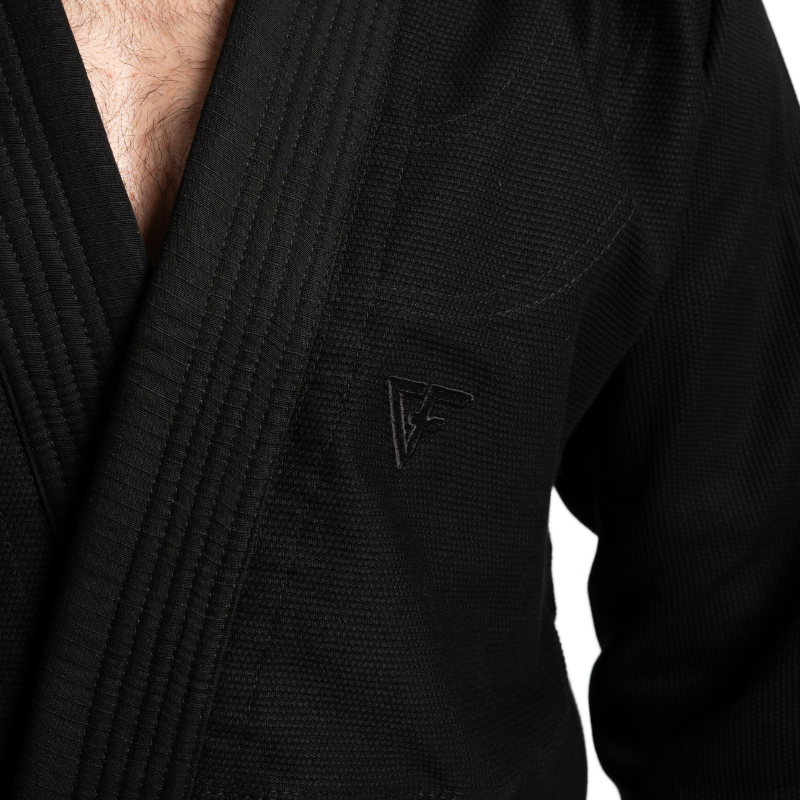 Ground Force Lightweight Gi V2 - Noir sur noir