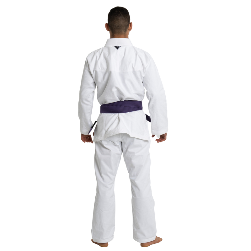 Basic BJJ Gi white - model view 3