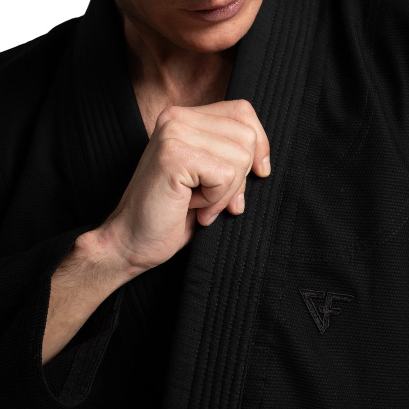 Ground Force Lightweight Gi V2 - Noir sur noir