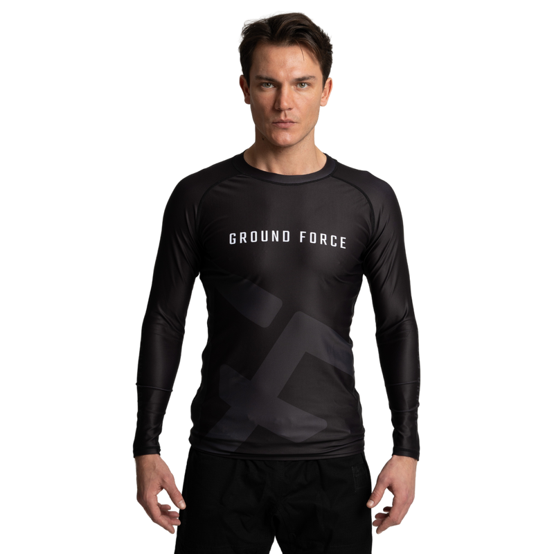 Ground Force Rank Rashguard V2 - Long Sleeve