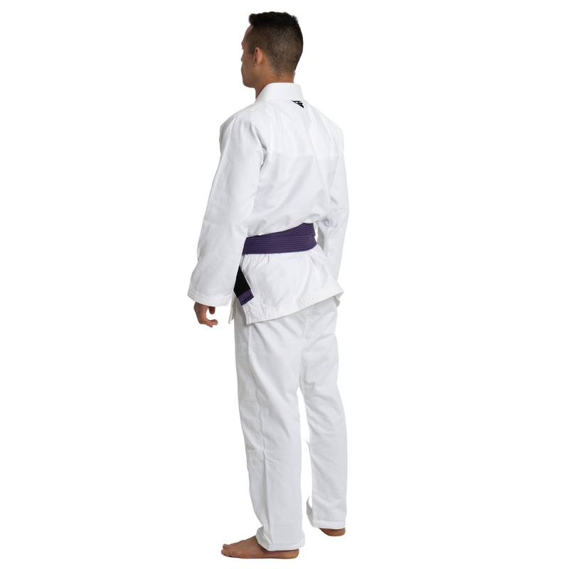 Basic BJJ Gi white - model view 4