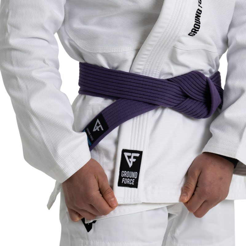 Basic BJJ Gi white - model view 5
