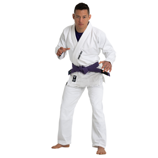 Basic BJJ Gi white - model view 7