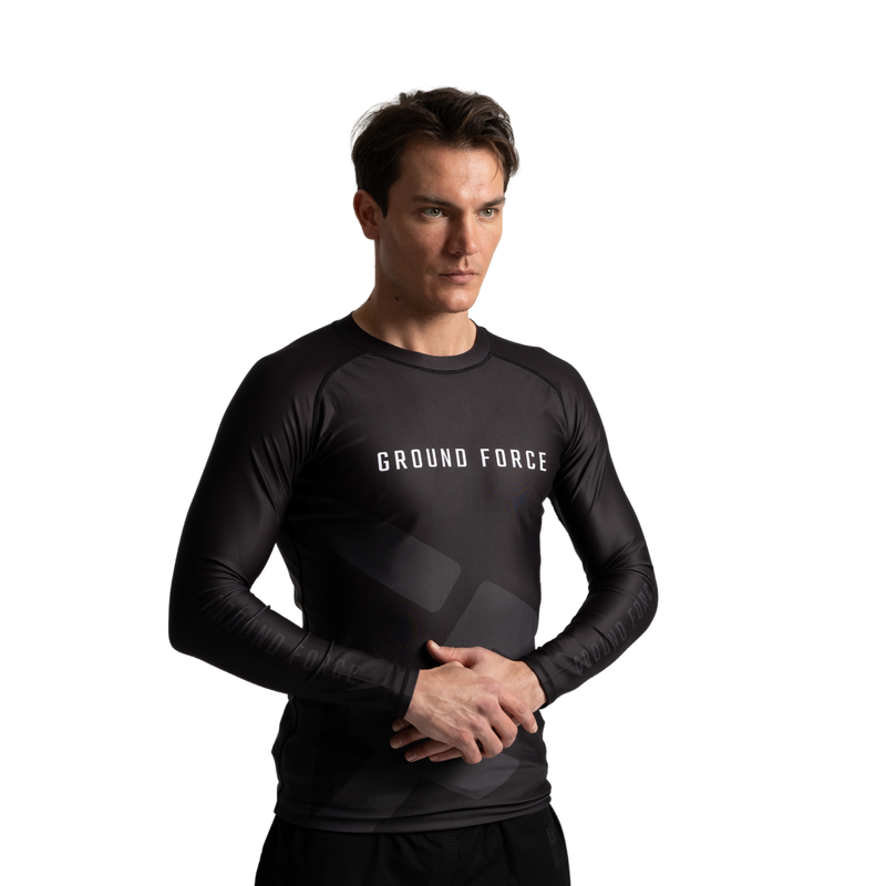 Ground Force Rank Rashguard V2 - Long Sleeve
