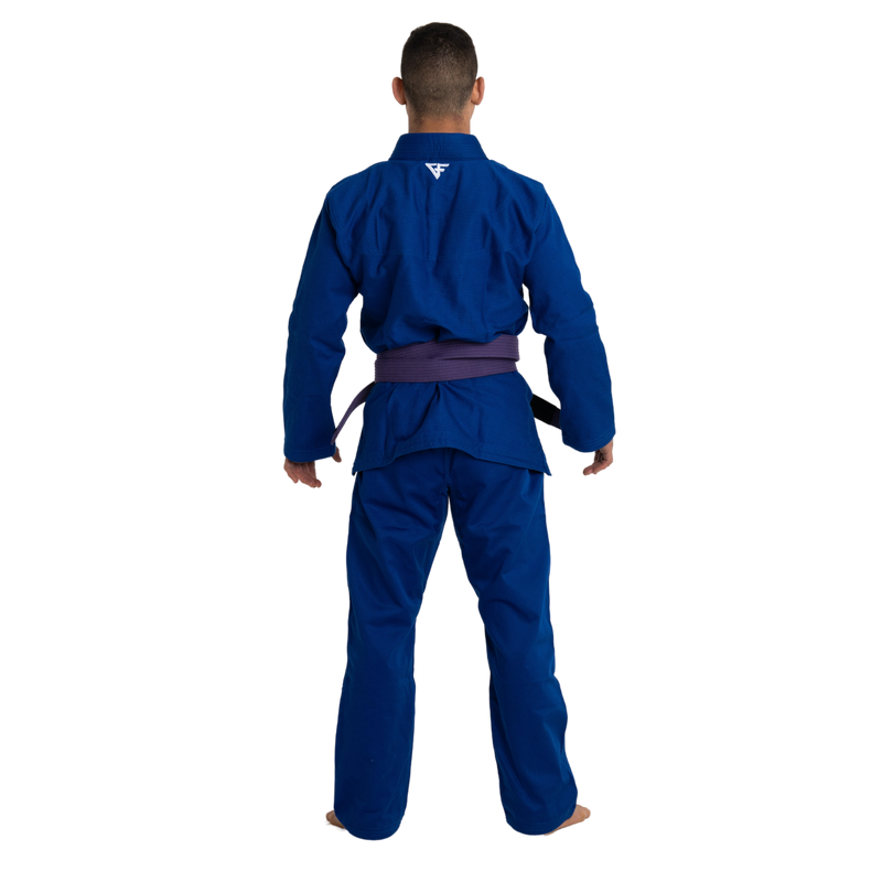 Basic BJJ Gi blue model back