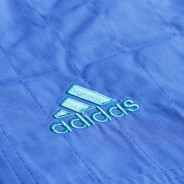 Adidas BJJ Pro Gi close up blue