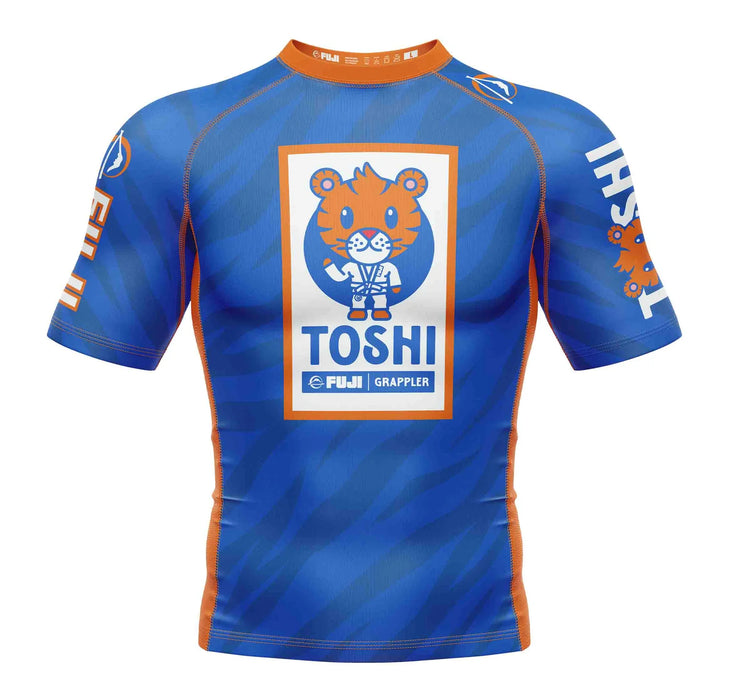 FUJI Toshi Kids Rashguard Blue/Orange