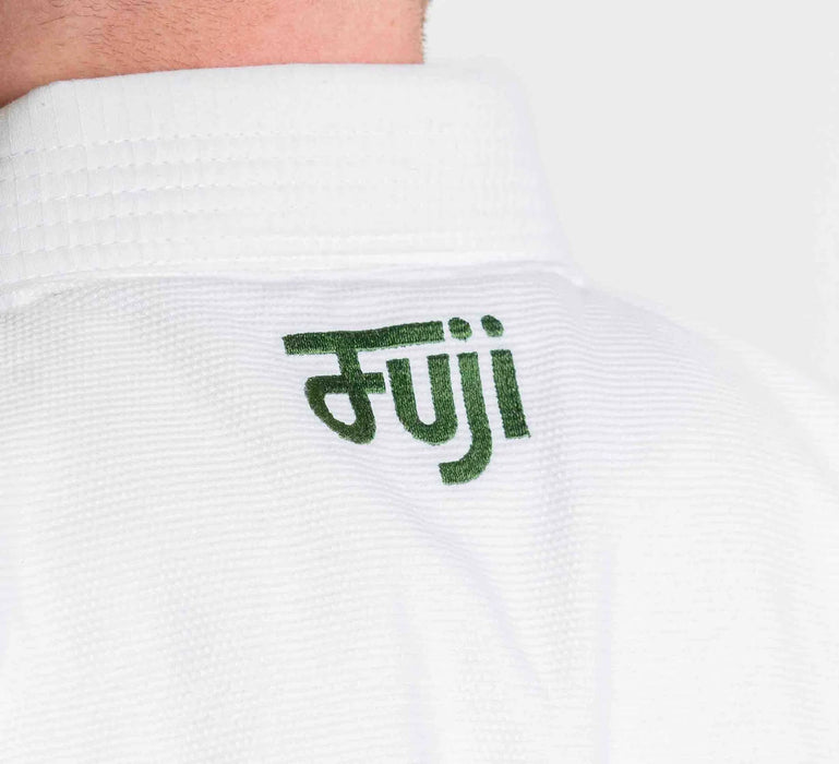 Fuji Sports Flow-Tech BJJ Gi White/Green