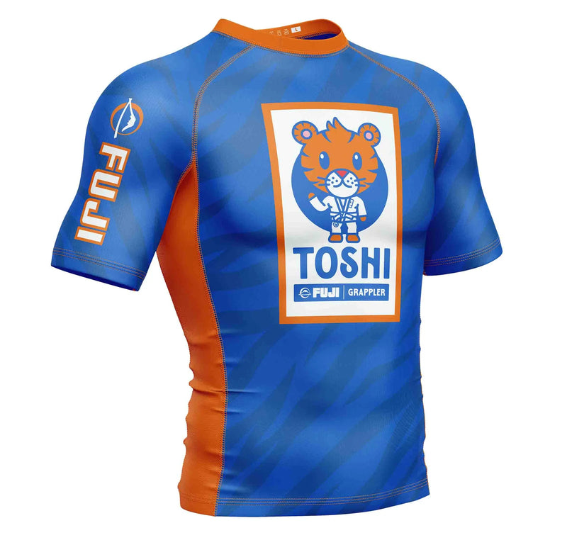 FUJI Toshi Kids Rashguard Blue/Orange