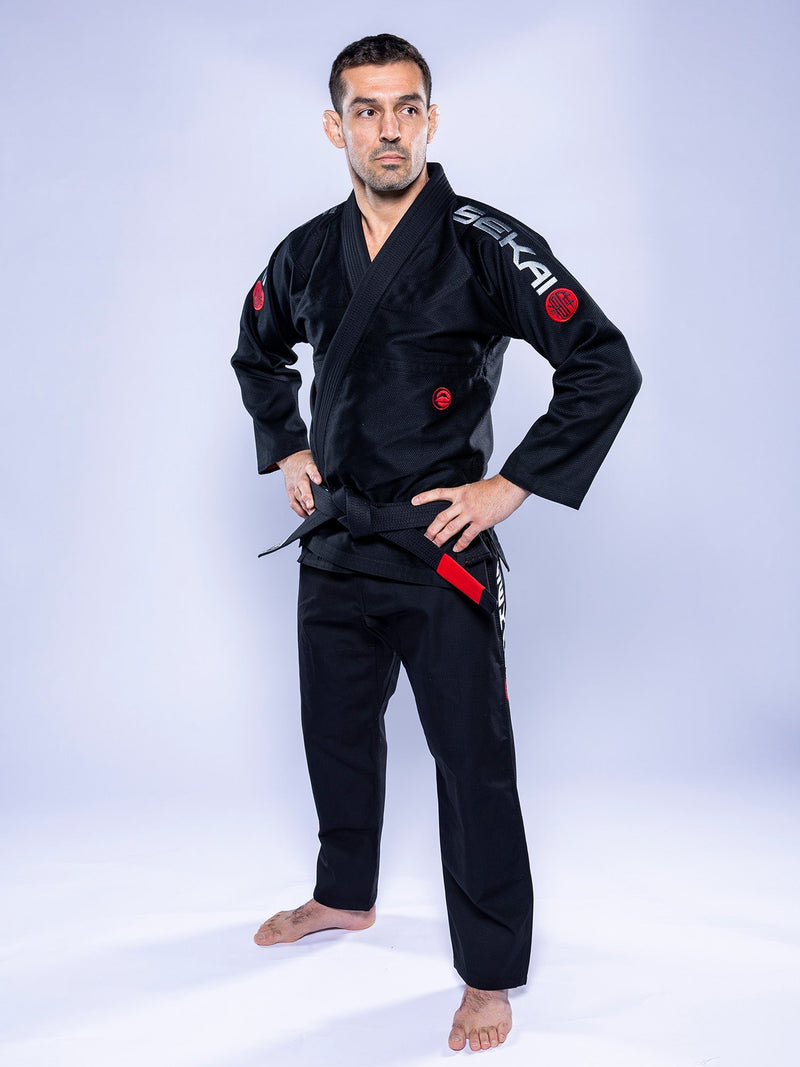 Fuji Sports SEKAI 3.0 BJJ Gi Black Grey