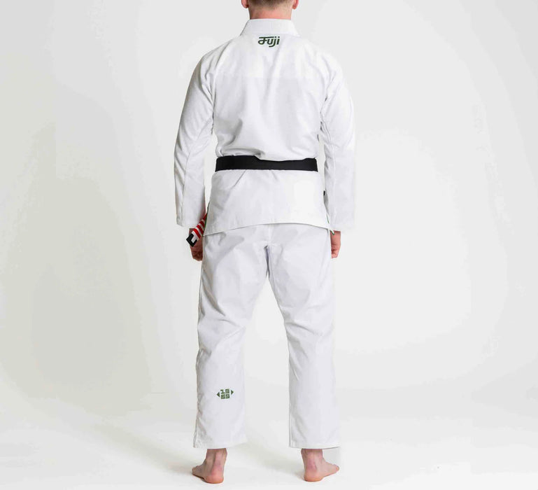 Fuji Sports Flow-Tech BJJ Gi White/Green