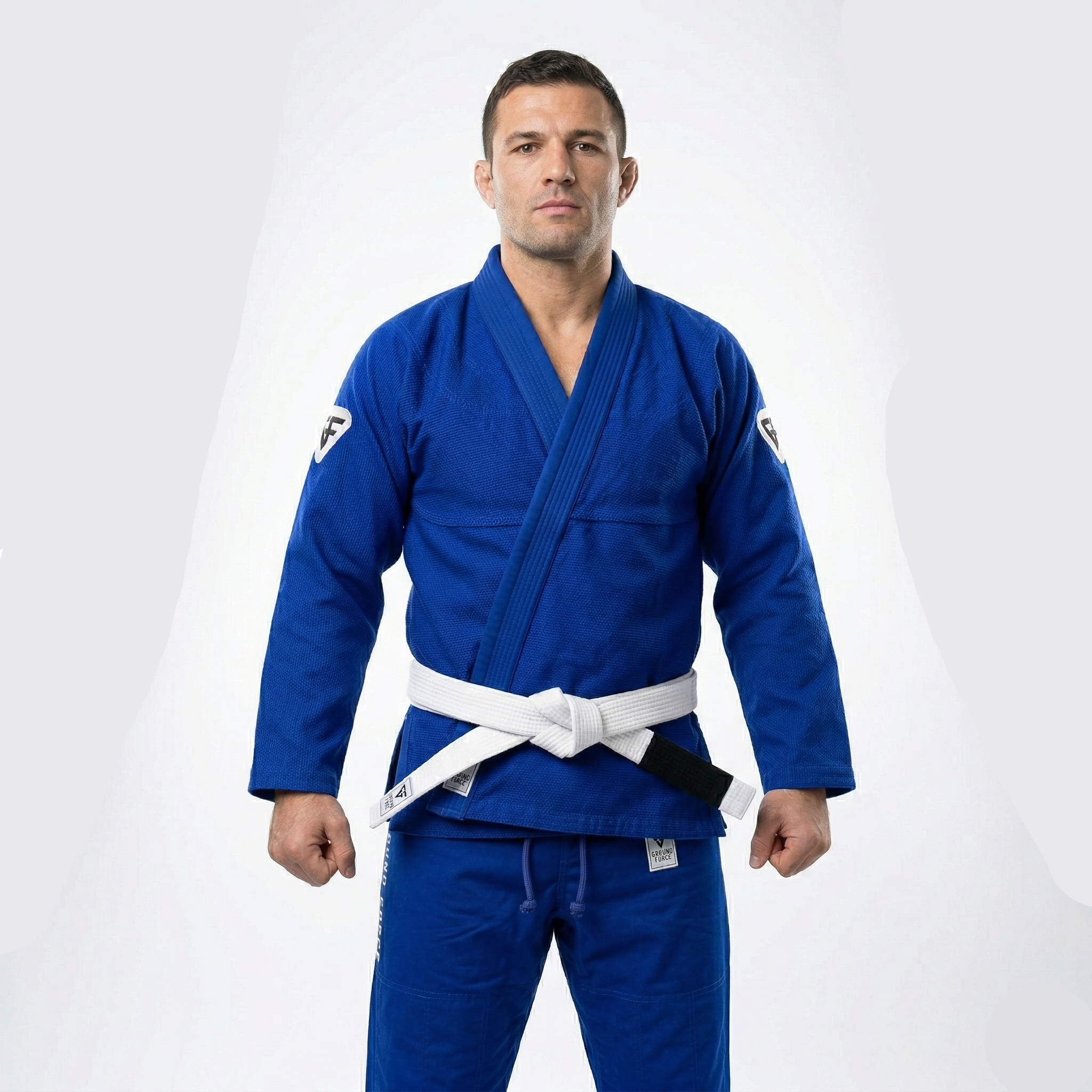 Ground Force Basic Gi V3 Blue | BJJ Gi for Beginners & Advanced
