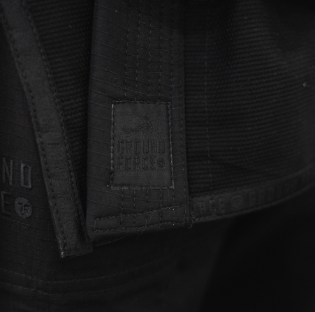 Ground Force Lightweight Gi V2 - Noir sur noir