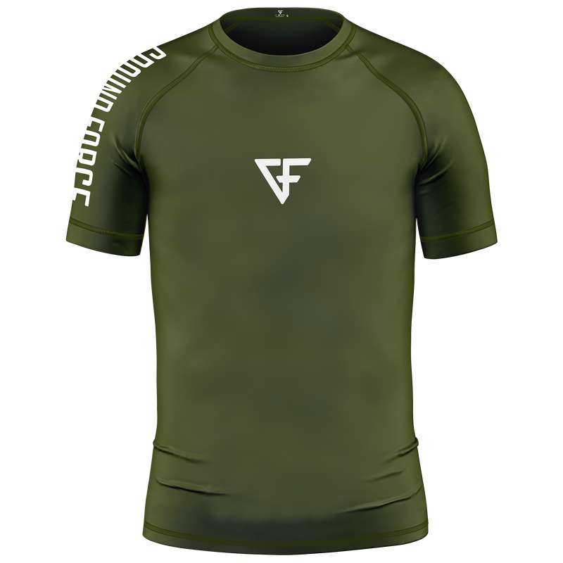 Ground Force Aero Kids Rashguard Military Green