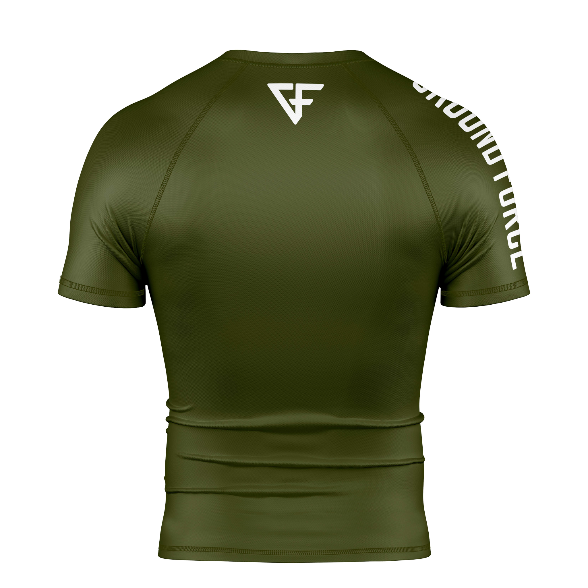 Ground Force Aero Rashguard - Military Green — BJJ Fightgear
