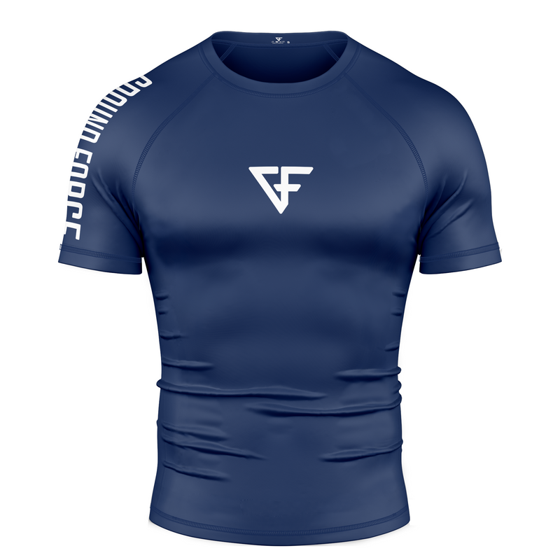 Ground Force Aero Rashguard - Navy Blue