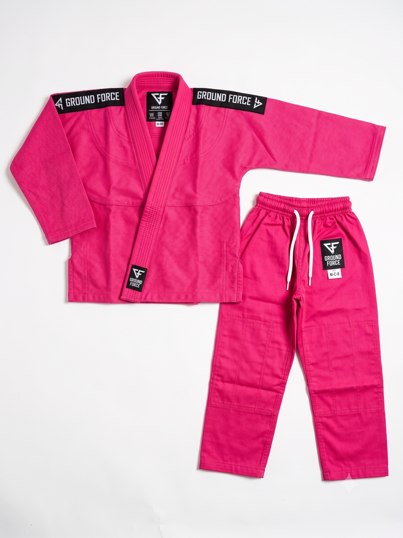 Ground Force Basic Kids Gi Pink