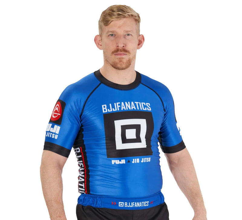 Fuji Sports BJJ Fanatics Rashguard Blue