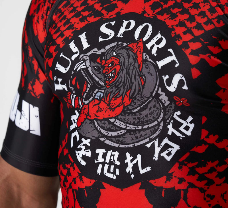 FUJI Oni vs Anaconda Short Sleeve Rashguard