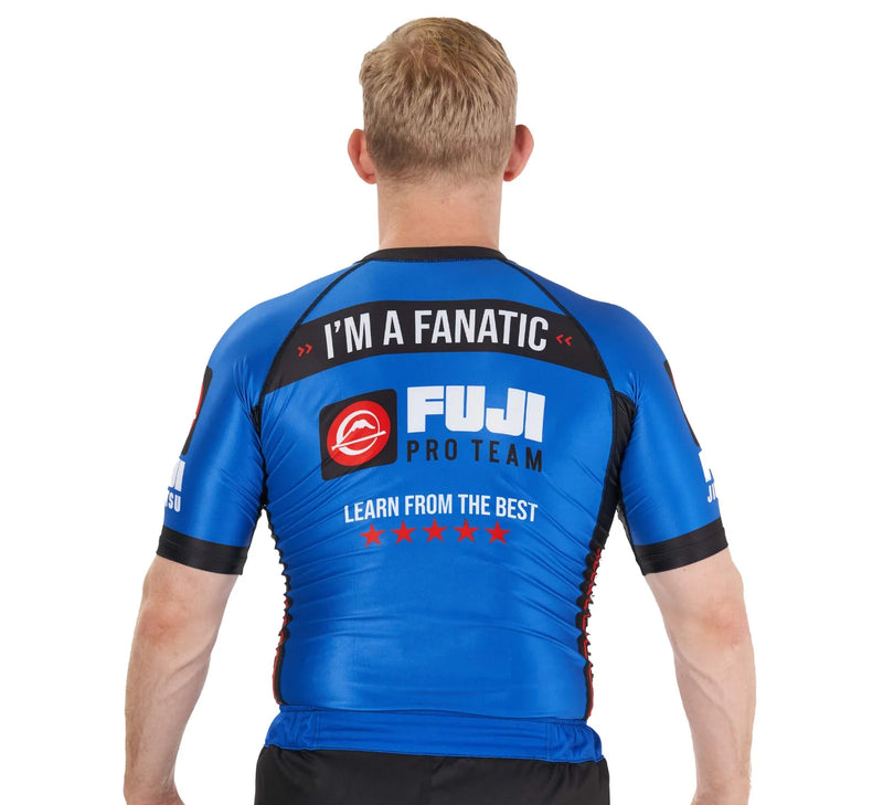 Fuji Sports BJJ Fanatics Rashguard Blue