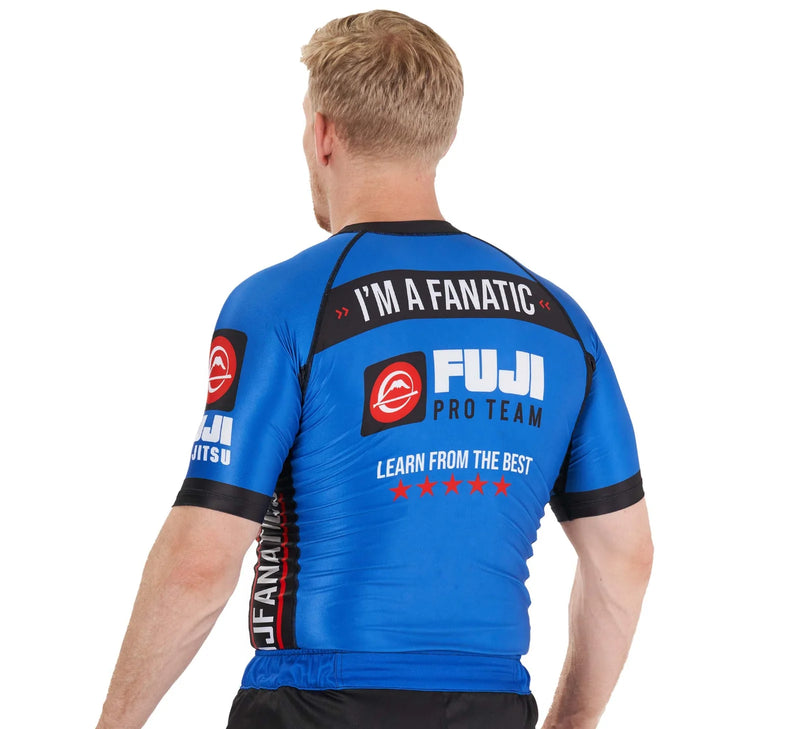 Fuji Sports BJJ Fanatics Rashguard Blue