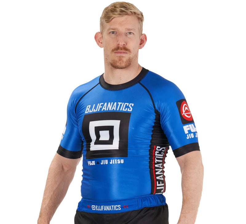 Fuji Sports BJJ Fanatics Rashguard Blue