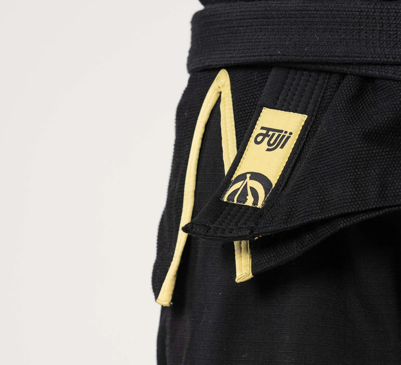 Fuji Sports Flow Tech BJJ Gi Black - Gold
