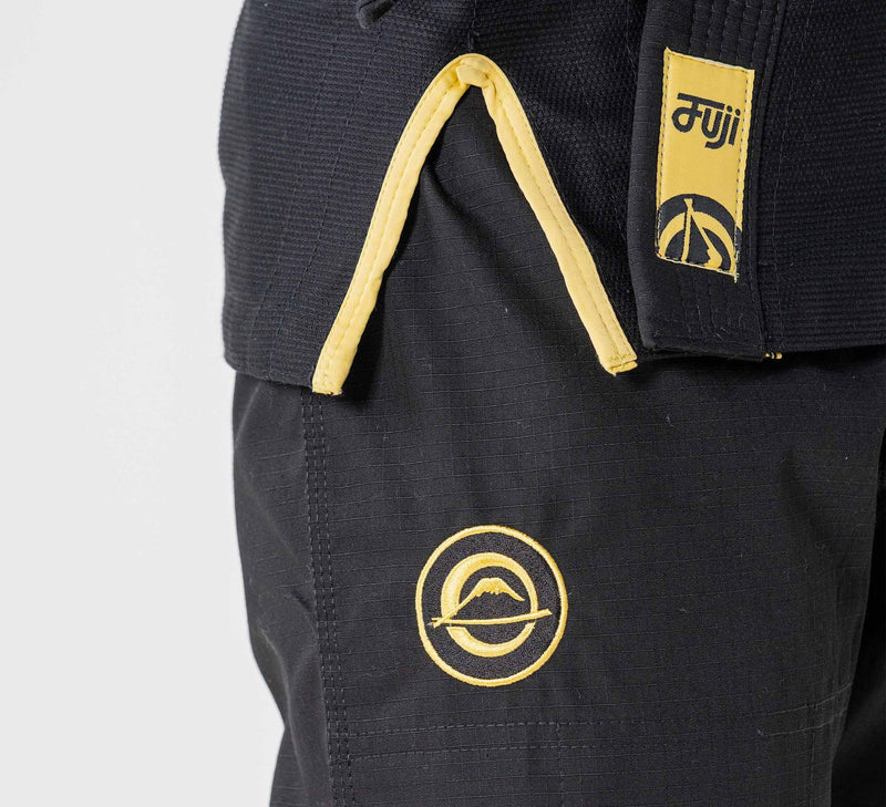 Fuji Sports Womens Flow-Tech BJJ Gi Black/Gold