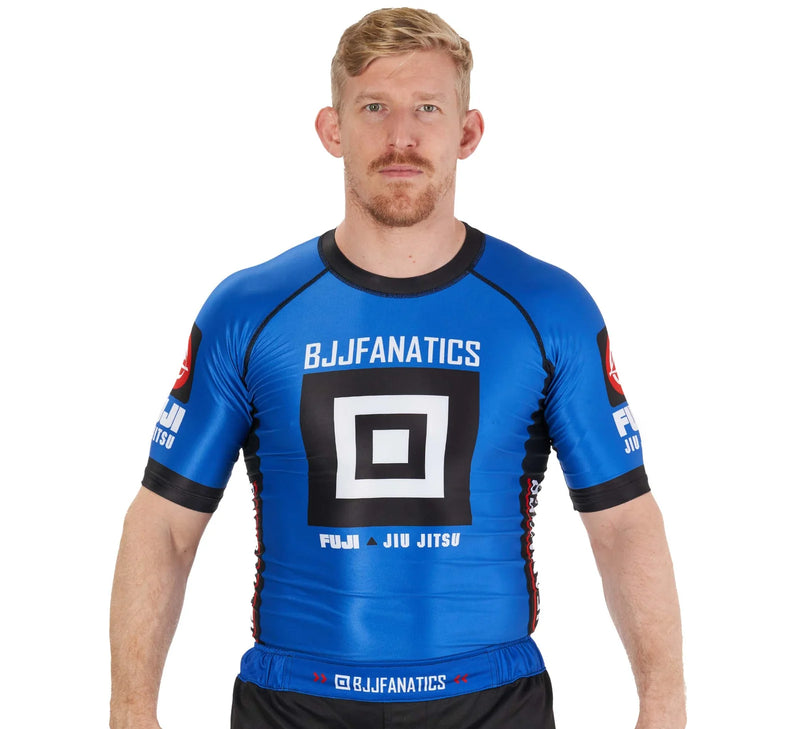 Fuji Sports BJJ Fanatics Rashguard Blue