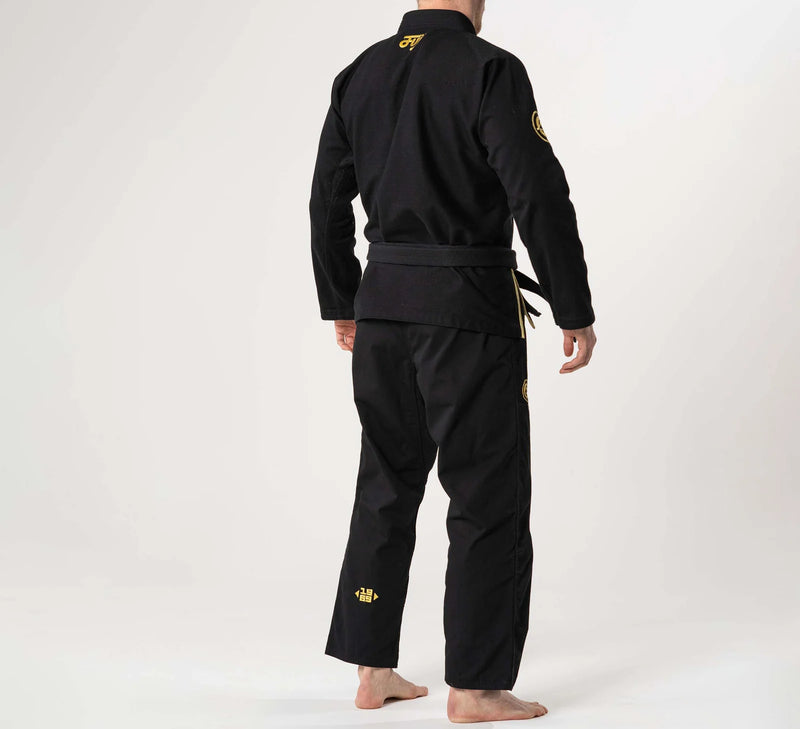 Fuji Sports Flow Tech BJJ Gi Black - Gold