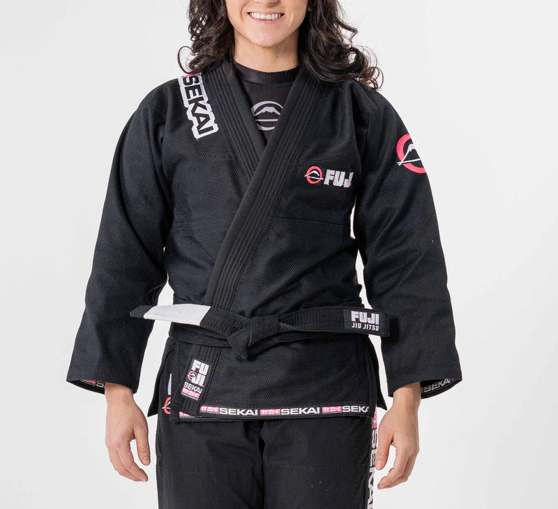 FUJI Sekai 2.0 Womens BJJ Gi Black/Pink