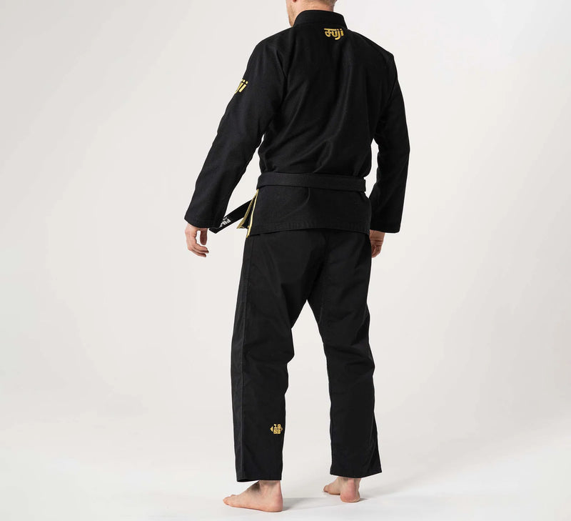 Fuji Sports Flow Tech BJJ Gi Black - Gold