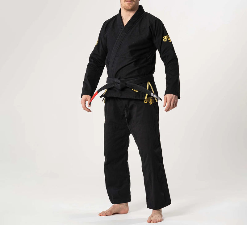 Fuji Sports Flow Tech BJJ Gi Black - Gold