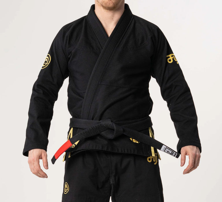 Fuji Sports Flow Tech BJJ Gi Black - Gold