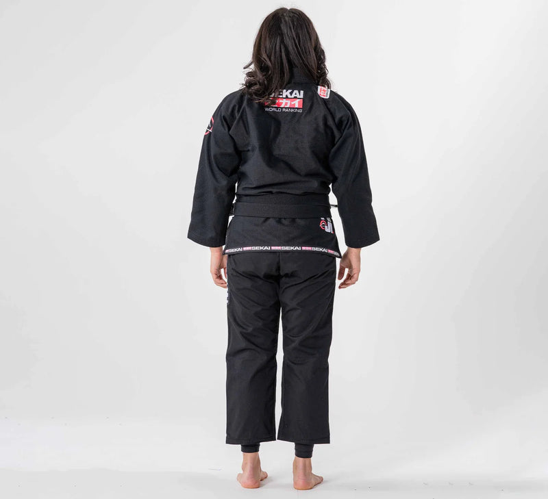 FUJI Sekai 2.0 Womens BJJ Gi Black/Pink