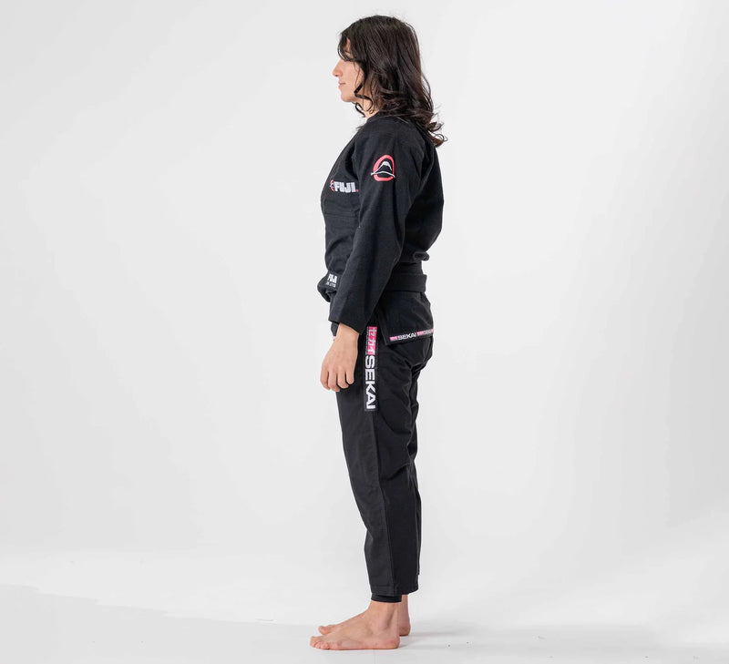 FUJI Sekai 2.0 Womens BJJ Gi Black/Pink