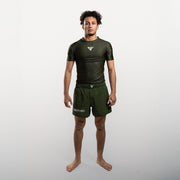 Ground Force Aero Rashguard - Military Green